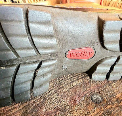 Vintage 90's Wolky Leather Ankle Boots - Yatva