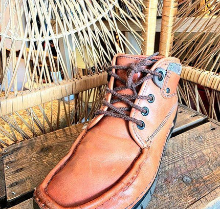 Vintage 90's Wolky Leather Ankle Boots - Yatva