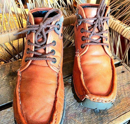 Vintage 90's Wolky Leather Ankle Boots - Yatva