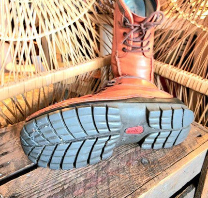 Vintage 90's Wolky Leather Ankle Boots - Yatva