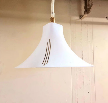 Vintage adjustable Trompet Hanglamp light - Yatva