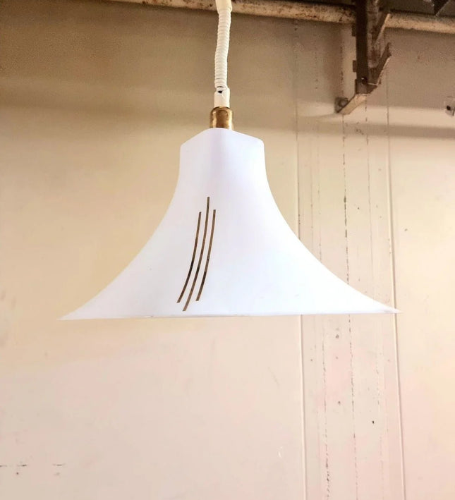 Vintage adjustable Trompet Hanglamp light - Yatva
