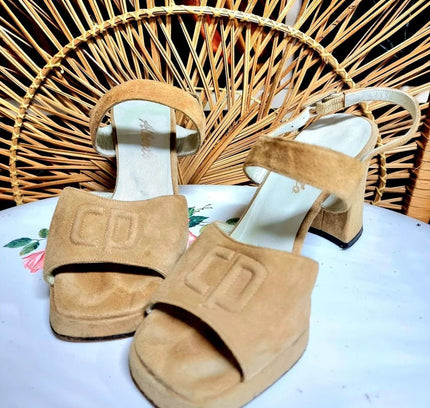 Vintage Alberto Slingback Shoes - Yatva