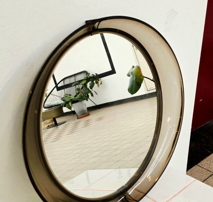 Vintage Allibert 70s Space Age Wall Mirror - Yatva