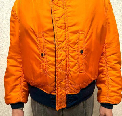 Vintage Alpha Industries Nylon Jacket MA - 1 Flyer's Bomber Jacket - Yatva
