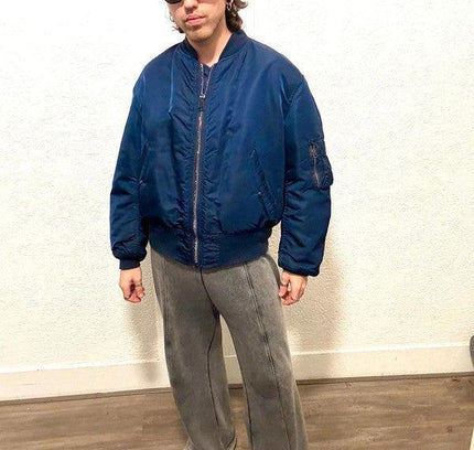 Vintage Alpha Industries Nylon Jacket MA - 1 Flyer's Bomber Jacket - Yatva
