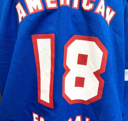 Vintage American Football Tee Jersey - Yatva