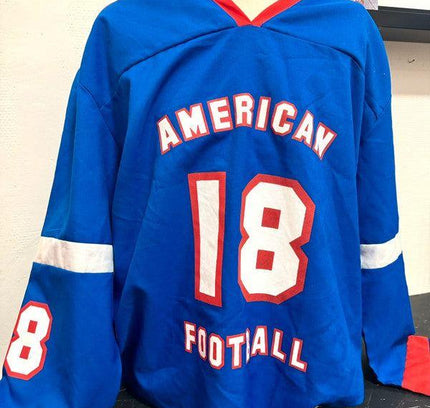 Vintage American Football Tee Jersey - Yatva