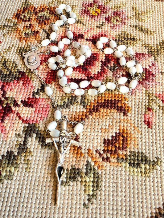 Vintage Antique Catholic Capriotti Vatican Rosary - Yatva