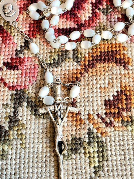 Vintage Antique Catholic Capriotti Vatican Rosary - Yatva