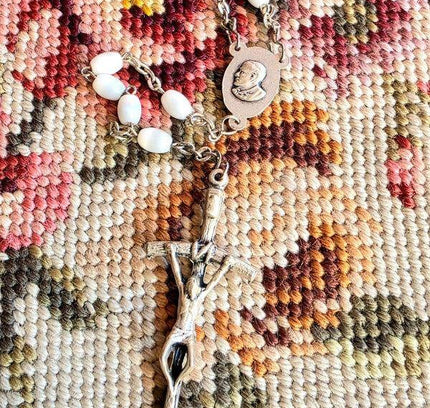Vintage Antique Catholic Capriotti Vatican Rosary - Yatva