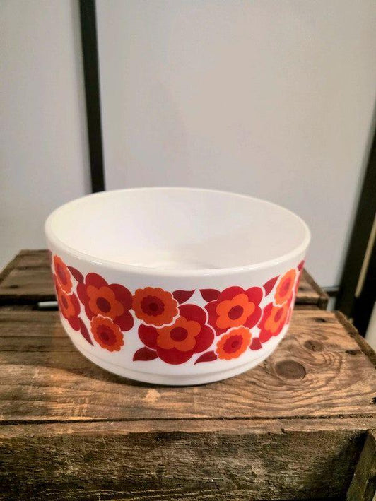 Vintage Arcopal 'Made in France' Glass Bowl - Yatva
