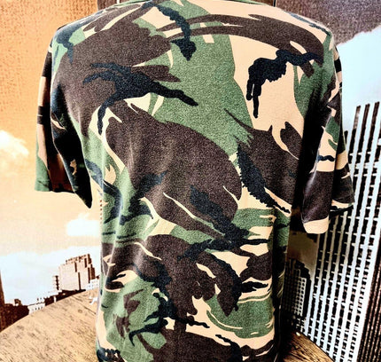Vintage Army Camouflage T-shirt - Yatva
