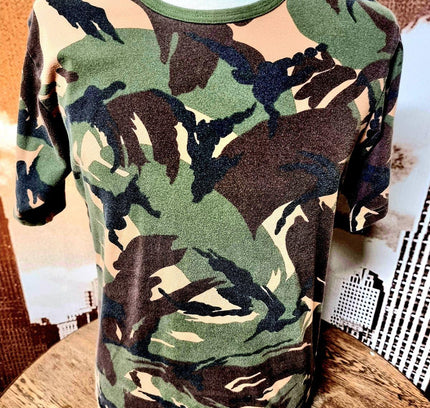 Vintage Army Camouflage T-shirt - Yatva