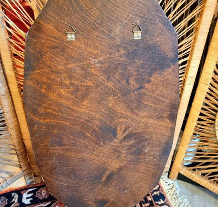 Vintage Art Deco Frameless Wall Mirror - Yatva