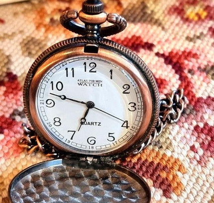 Vintage Atlas for Men Pocket Watch - Yatva