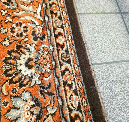 Vintage Belgian Prado Orient Wool Rug – 170x232 cm – Persian Kerman Style - Yatva