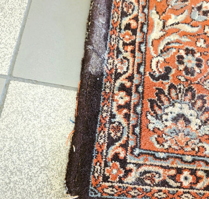 Vintage Belgian Prado Orient Wool Rug – 170x232 cm – Persian Kerman Style - Yatva
