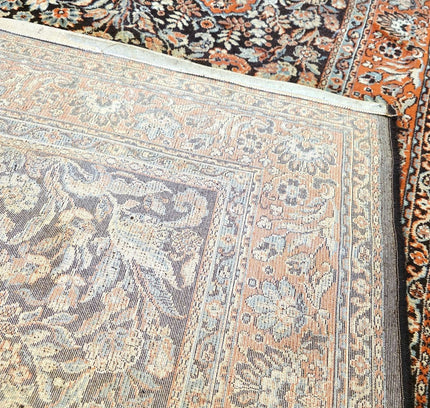 Vintage Belgian Prado Orient Wool Rug – 170x232 cm – Persian Kerman Style - Yatva