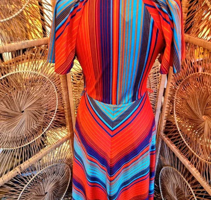 Vintage Betty Barclay 70's Maxi Dress - Yatva
