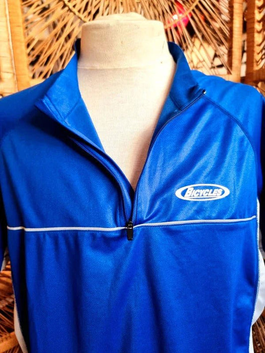 Vintage 'Bicycles' Cycling Jersey - Yatva