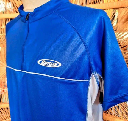 Vintage 'Bicycles' Cycling Jersey - Yatva