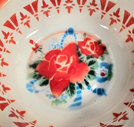 Vintage Big Enamel Wash Basin / Bowl - Yatva