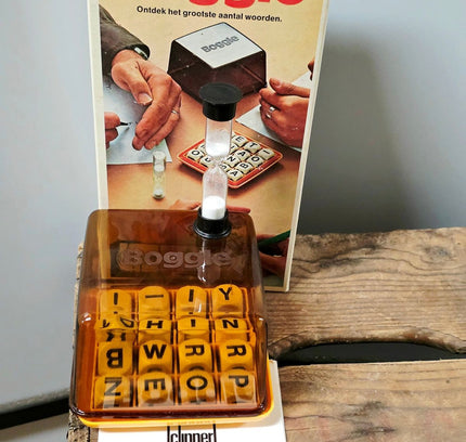Vintage Boggle Word Game -1978 Clipper Retro Board Game - Yatva