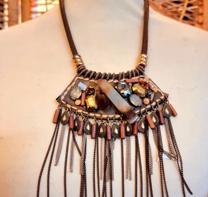 Vintage Boho Necklace - Yatva