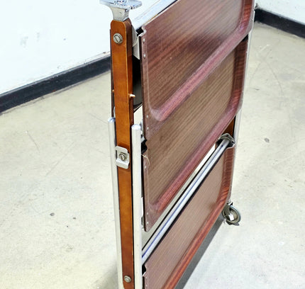 Vintage Brabantia 3 - Tier Folding Serving Trolley - Yatva
