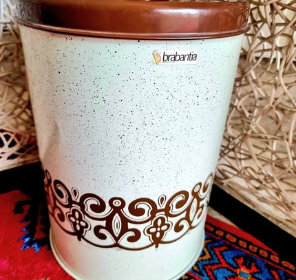 Vintage Brabantia Storage Tin - Yatva