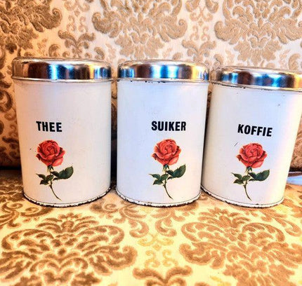 Vintage Brabantia Tin Set - Yatva