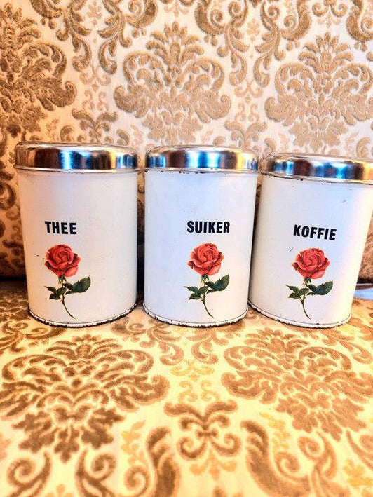 Vintage Brabantia Tin Set - Yatva