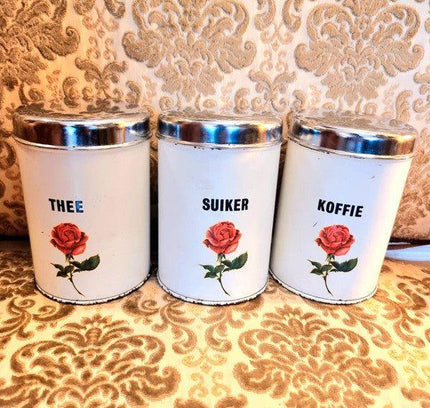 Vintage Brabantia Tin Set - Yatva