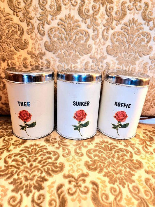 Vintage Brabantia Tin Set - Yatva