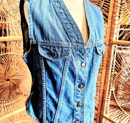 Vintage Brand Customised Hand Painted New Milli - on - Air Gillet Waistcoat - Yatva