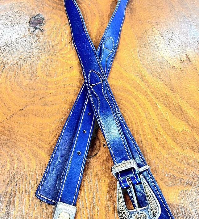 Vintage Brand New 1980s Leather Belt - Yatva