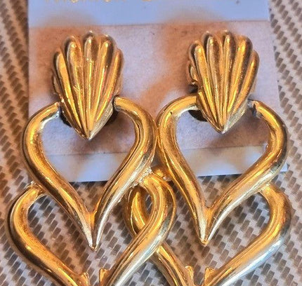 Vintage Brand New 80's Clip on Earrings - Yatva