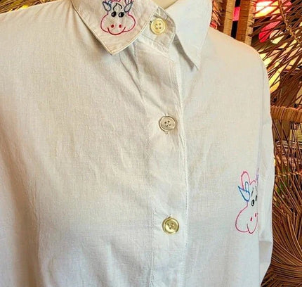 Vintage Brand New Deadstock 80´s Runway Shirt - Yatva
