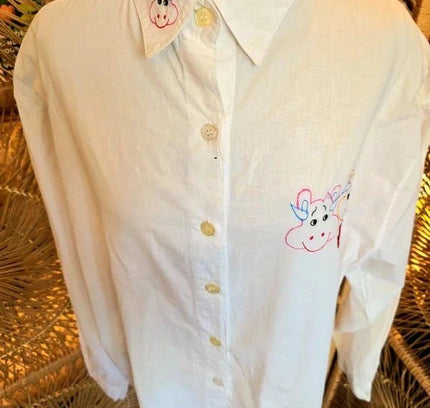 Vintage Brand New Deadstock 80´s Runway Shirt - Yatva