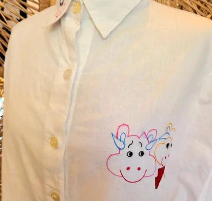 Vintage Brand New Deadstock 80´s Runway Shirt - Yatva
