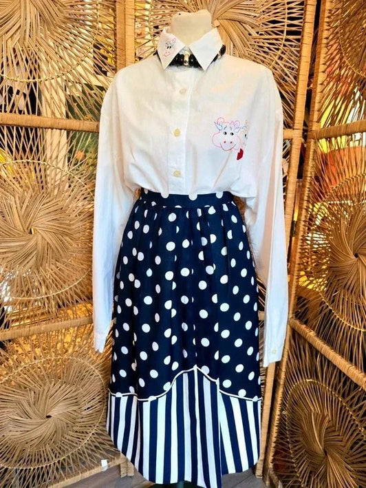 Vintage Brand New Deadstock 80´s Runway Shirt - Yatva
