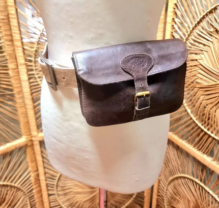 Vintage Brasse Shoulder/ Waist Bag - Yatva