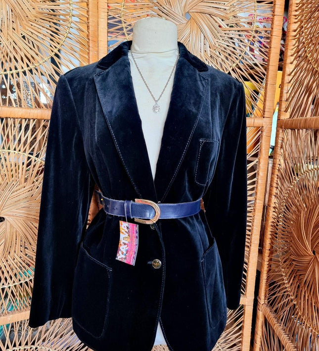 Vintage Brillant Samt 70's Velvet Jacket - Yatva