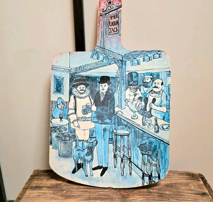 Vintage British - Made Cutting Board - Yatva