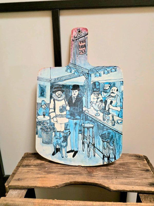 Vintage British - Made Cutting Board - Yatva