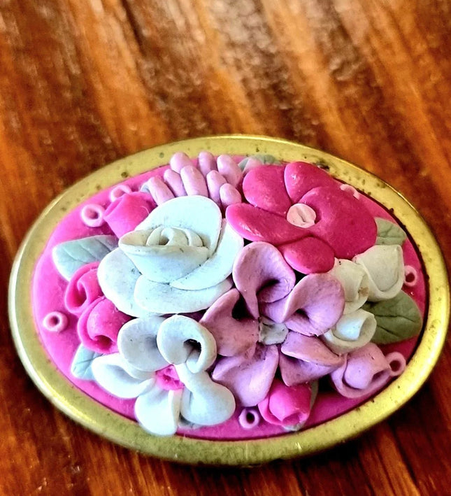 Vintage Brooch - Yatva