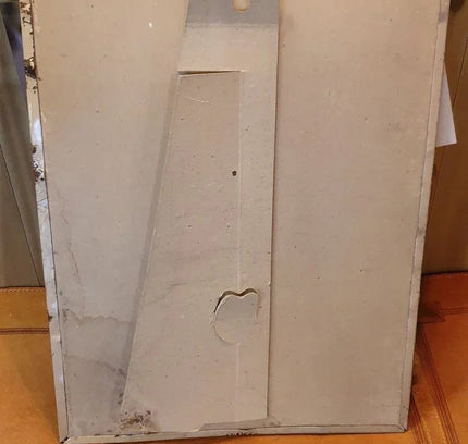 Vintage Calvert's Soap Advertising Tin Sign with Card Backing & Stand - Yatva