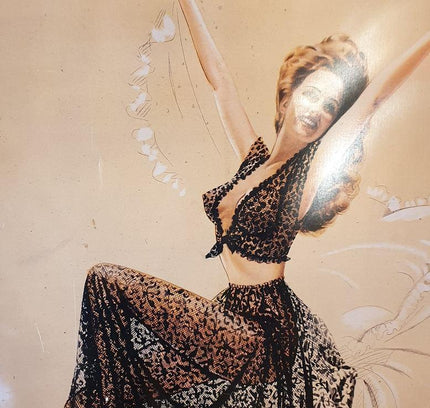 Vintage Calvert's Soap Advertising Tin Sign with Card Backing & Stand - Yatva