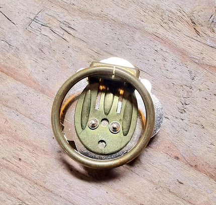Vintage Cameo Scarf Holder - Yatva